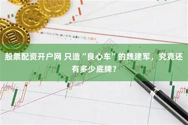 股票配资开户网 只造“良心车”的魏建军，究竟还有多少底牌？
